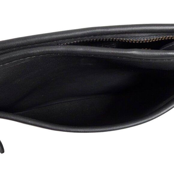 Vintage COACH Black Leather Wendie Swinger Crossbody Purse Bag 9031 + Hang Tag - Picture 14 of 14